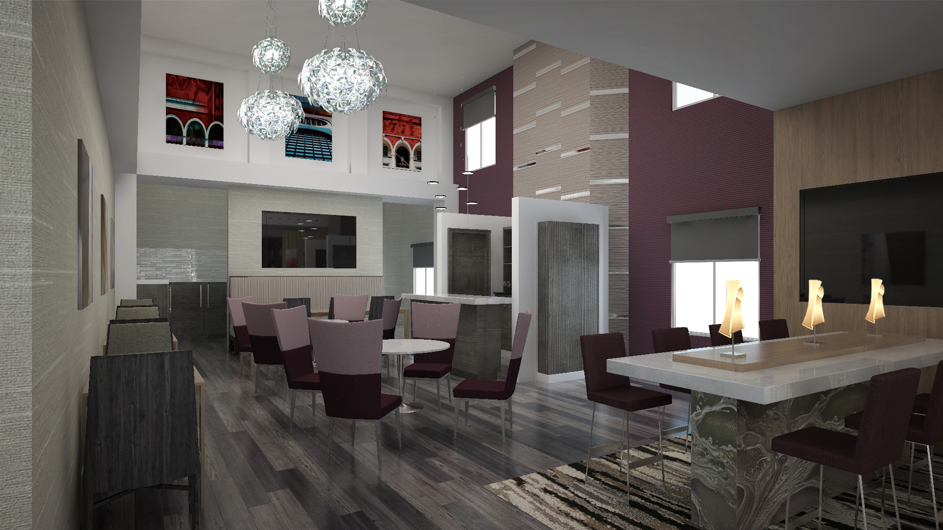 Double Tree Alpharetta LPBC Atlanta Interior Design